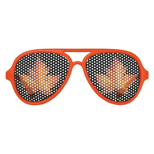 Lunettes de soleil du Canada Amusants Costume souv (Devant)