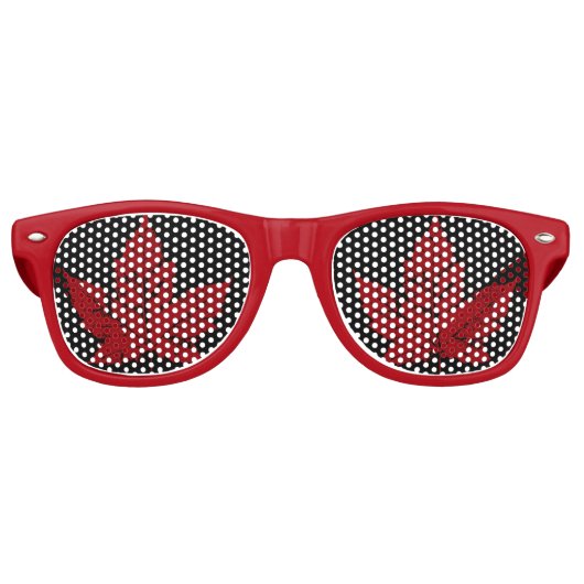 Lunettes de soleil du Canada Amusants Costume souv (Devant)