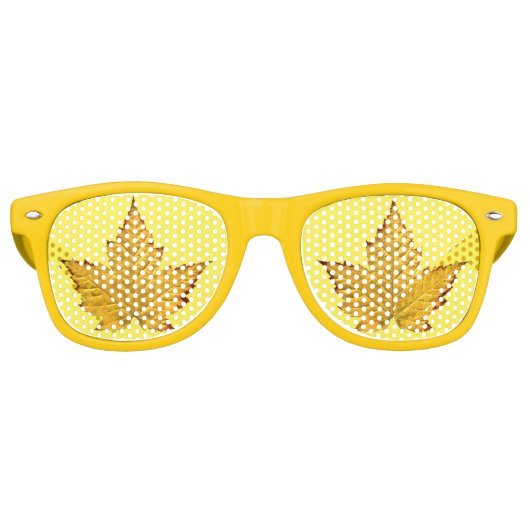 Lunettes de soleil du Canada Amusants Costume souv (Devant)