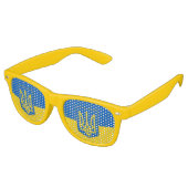 Lunettes de soleil du Parti des Shades - drapeau d (Angulaire)