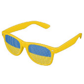 Lunettes de soleil du Parti des Shades - drapeau d (Angulaire)