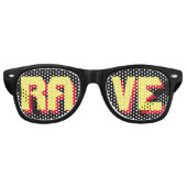 Lunettes de soleil du parti "RAVE" (Devant)