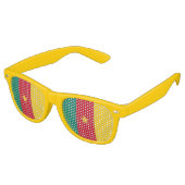 Lunettes de soleil du Parti Shades avec drapeau du (Angulaire)