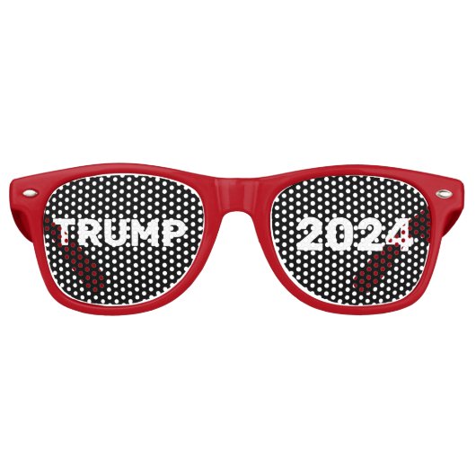 Lunettes de soleil du parti TRUMP 2024 (Devant)