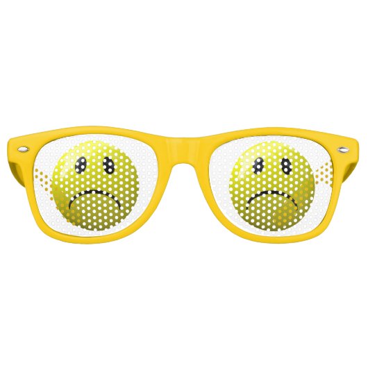 lunettes de soleil émoji visage malheureux (Devant)