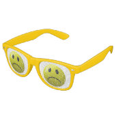 lunettes de soleil émoji visage malheureux (Angulaire)