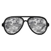 Lunettes de soleil en camo gris/ Tons (Devant)