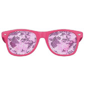 Lunettes de soleil en camo rose/ Tons (Devant)