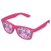 Lunettes de soleil en camo rose/ Tons (Angulaire)