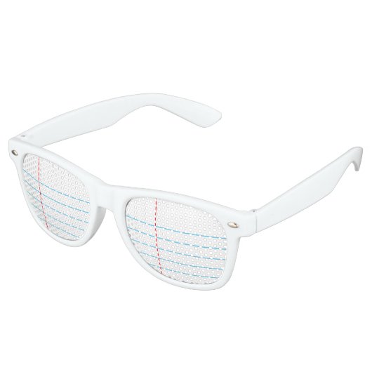 Lunettes de soleil en papier carnet - Tons de part (Angulaire)