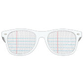 Lunettes de soleil en papier carnet - Tons de part (Devant)