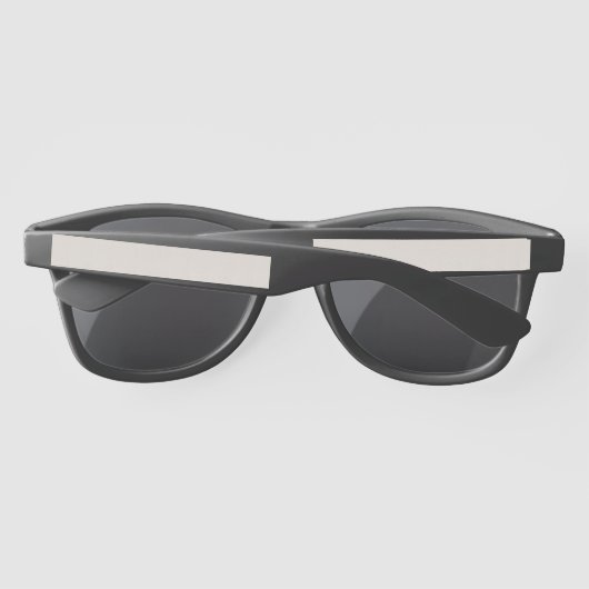 Lunettes de soleil en plastique (Dos)