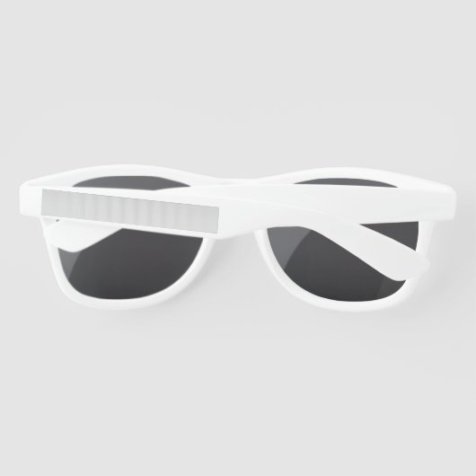 Lunettes de soleil en plastique (Dos)