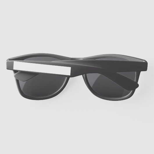 Lunettes de soleil en plastique (Dos)