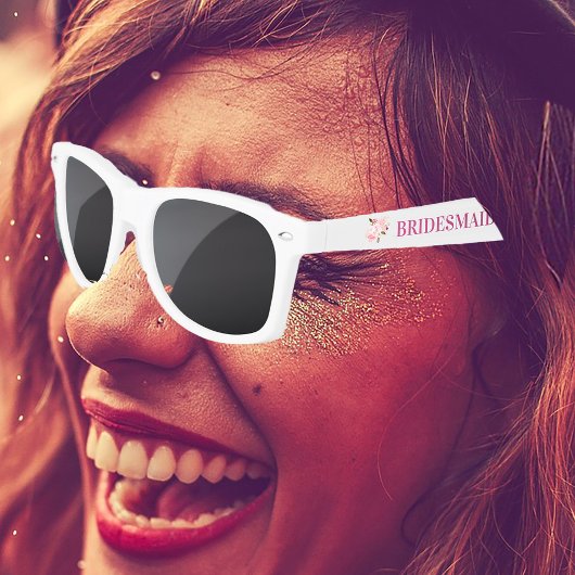 Lunettes de soleil en plastique pour demoiselle d'