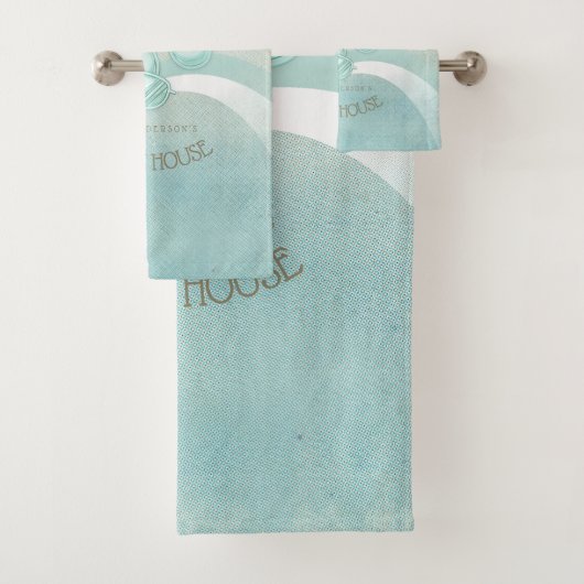 Lunettes de soleil et tongs Beach House Aqua ID623 (En situation)