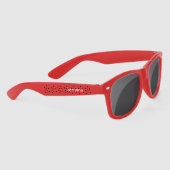Lunettes De Soleil Été Watermelon Monogrammé Nom Tropical Rouge (Droite)