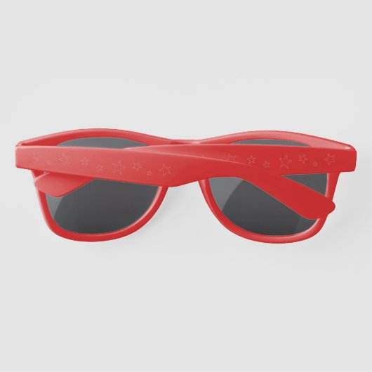 Lunettes de soleil Étoiles de Noël (Dos)