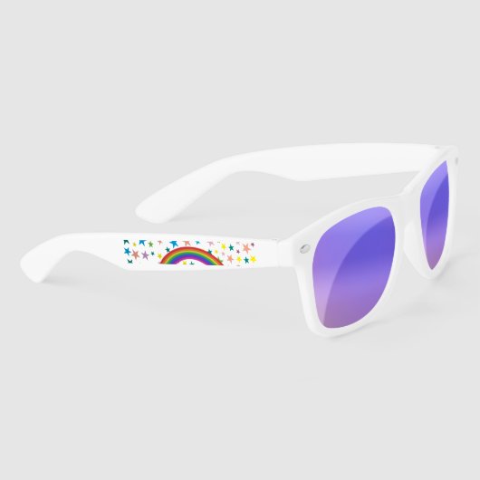 Lunettes De Soleil Fête d'anniversaire de fille personnalisée (Droite)