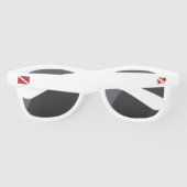 Lunettes De Soleil Flag de Diver Down (Dos)