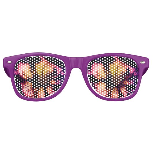 Lunettes de soleil Fleur de flamme (Devant)