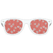 Lunettes de soleil Flower Power Party ! (Devant)