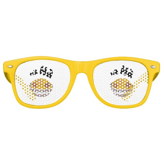 Lunettes de soleil gigantesques Flakes (Devant)