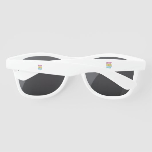 Lunettes de soleil Good Vibes Only (Dos)