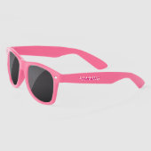 Lunettes de soleil HAMbWG Décontractées - rose (Gauche)