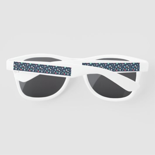 Lunettes De Soleil Illustration de motif spatial (Dos)