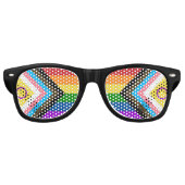 Lunettes de soleil intersex Inclusive Fierté (Devant)