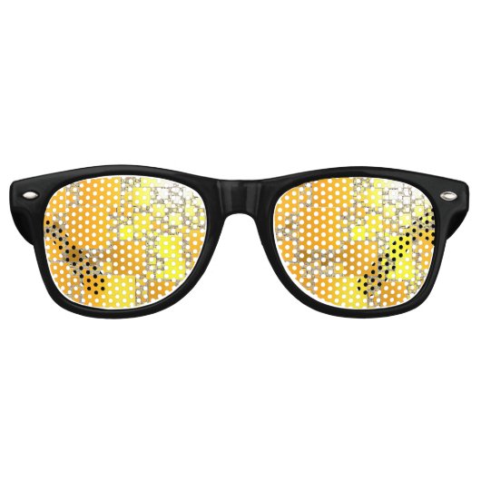 Lunettes de soleil Jaune et Orange (Devant)