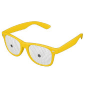 Lunettes de soleil Jaune Nerd. (Angulaire)