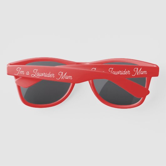 Lunettes De Soleil Je suis une mère Lowrider (Dos)