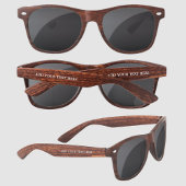 Lunettes De Soleil Logo photo texte personnalisé Ajouter