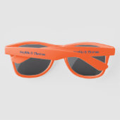 Lunettes De Soleil Mariage Rétro Milieu de Siècle (Dos)
