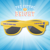 Lunettes De Soleil Mascotte de lion jaune et bleu