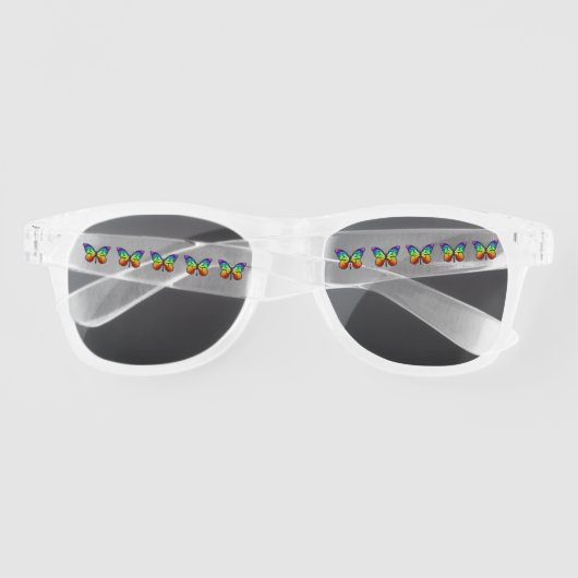 Lunettes De Soleil Monarque papillon arc-en-ciel (Dos)