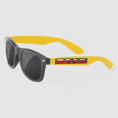 Lunettes De Soleil Noir rouge vert-nuances Kenya Drapeau inférieur Su (Gauche)