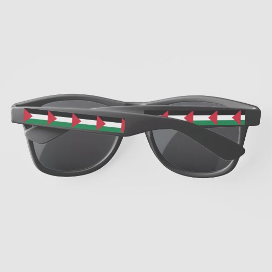 Lunettes De Soleil officiellement le drapeau de l'État de Palestine (Dos)
