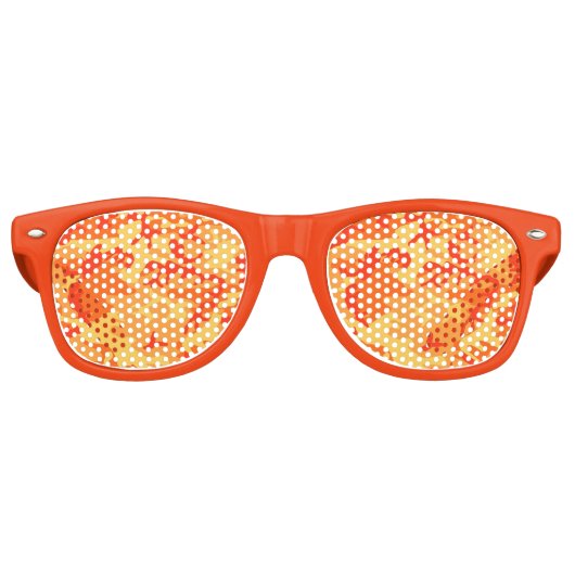 Lunettes de soleil Orange Camo/ Nuances (Devant)