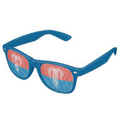 Lunettes de soleil Party Shades avec drapeau de Ka (Angulaire)