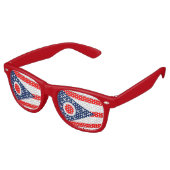 Lunettes de soleil Party Shades avec drapeau de l' (Angulaire)