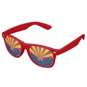 Lunettes de soleil Party Shades avec drapeau de l' (Angulaire)