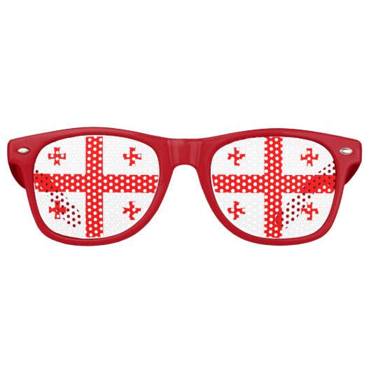 Lunettes de soleil Party Shades avec drapeau de la (Devant)