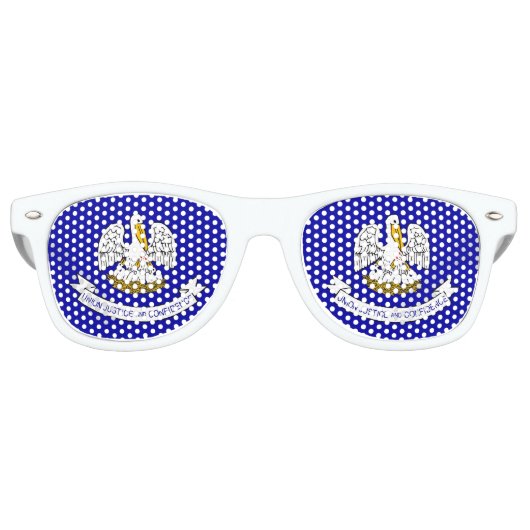 Lunettes de soleil Party Shades avec drapeau de la (Devant)