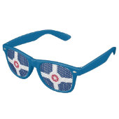 Lunettes de soleil Party Shades avec drapeau d'Ind (Angulaire)