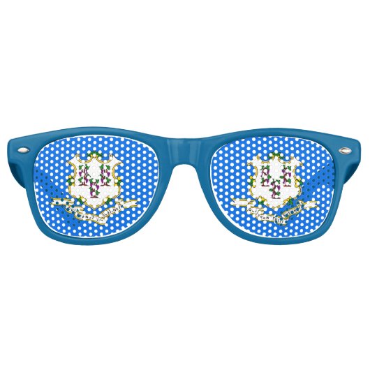 Lunettes de soleil Party Shades avec drapeau du Co (Devant)