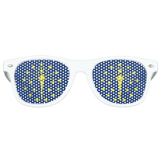 Lunettes de soleil Party Shades avec le drapeau de (Devant)
