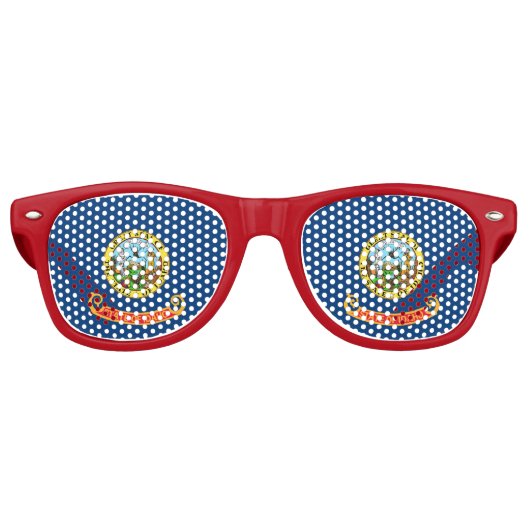 Lunettes de soleil Party Shades avec le drapeau de (Devant)